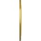 Ekena Millwork Andrea Ceiling Medallion (Fits Canopies up to 8"), Hand-Painted Rich Gold, 12"OD x 8"ID x 1/2"P CM12ADRGS - alternate 4
